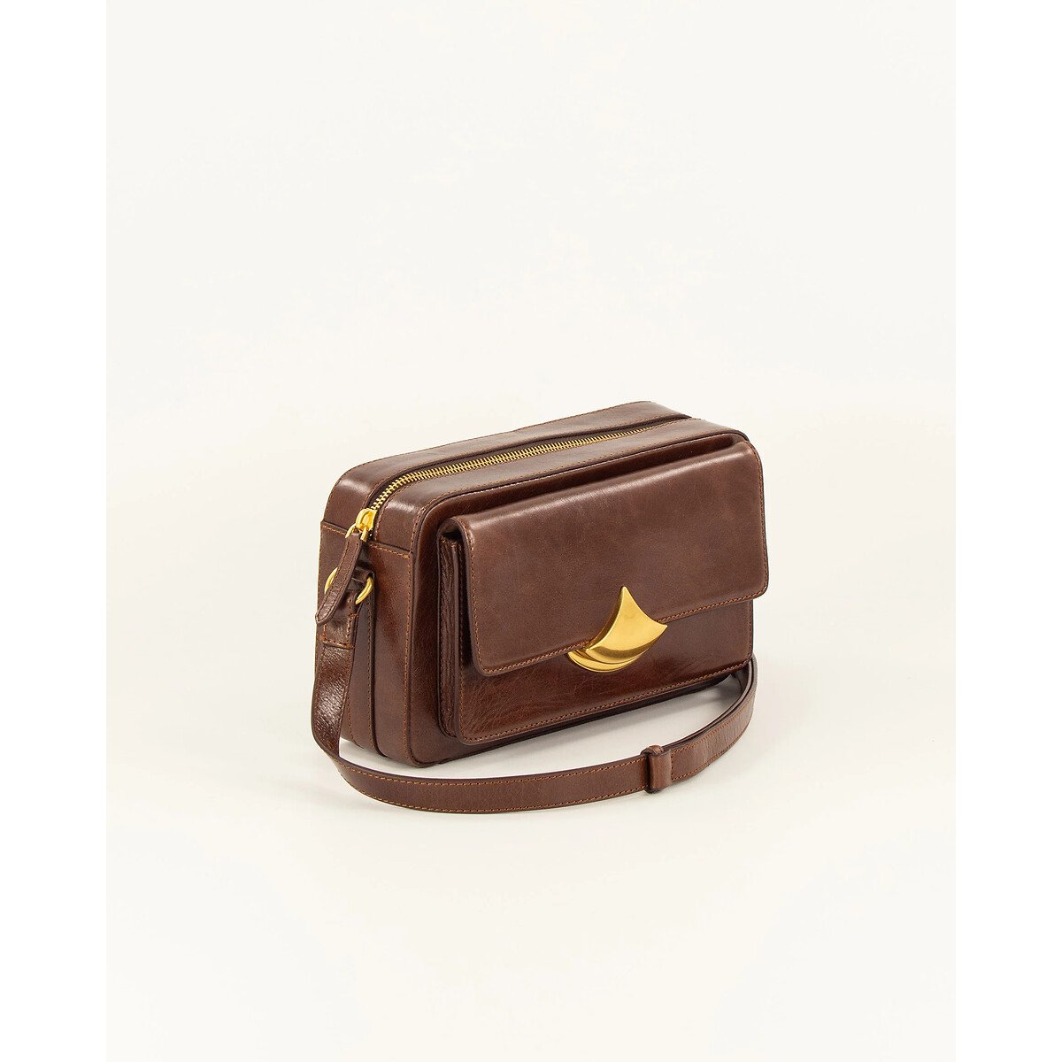 Divicam Leather Camera Bag brown, SESSUN
