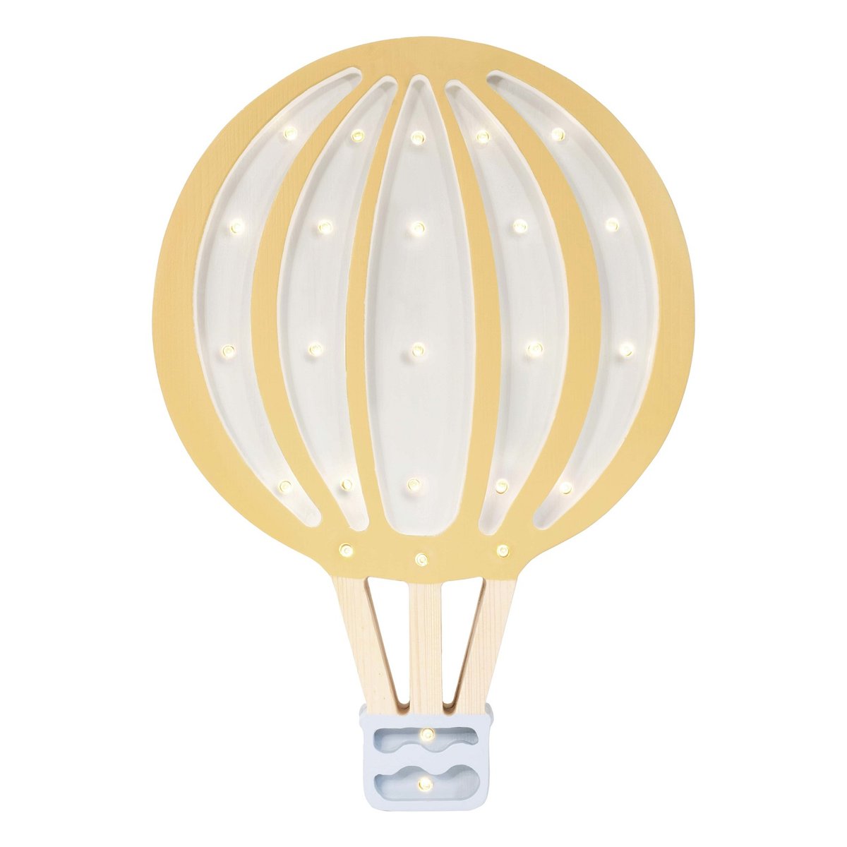 Lampe Veilleuse Montgolfière jaune, LITTLE LIGHTS