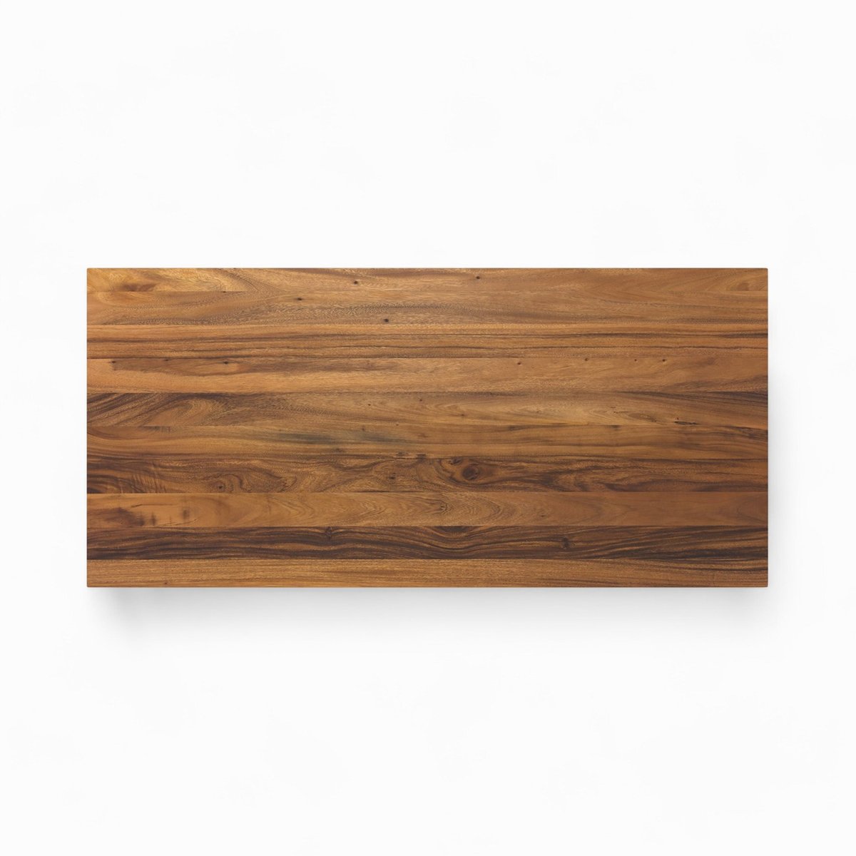 Table et chaises 8 personnes en cuir synthétique - SURDIMAN marron et noir, MAISON PAVANE