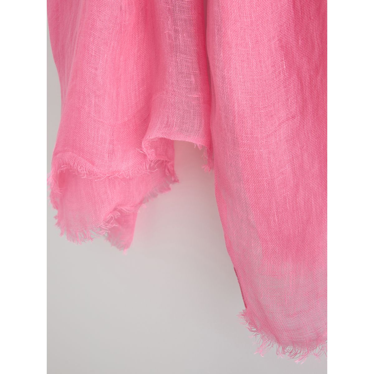 Foulard en lin rose vif, NEXT