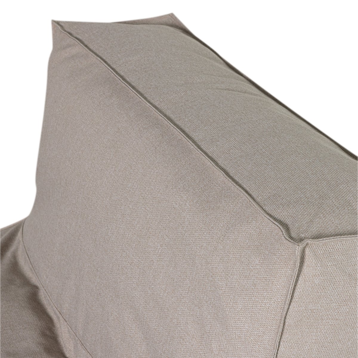 Fauteuil de jardin en tissu d’extérieur VELORA sable, WOOOD