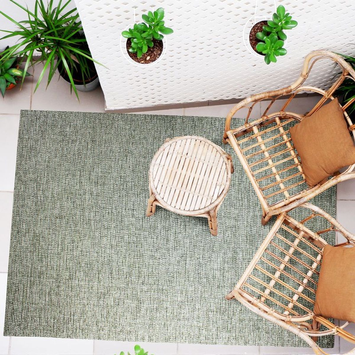 Tapis salon tweed   KOKO gris, THE DECO FACTORY