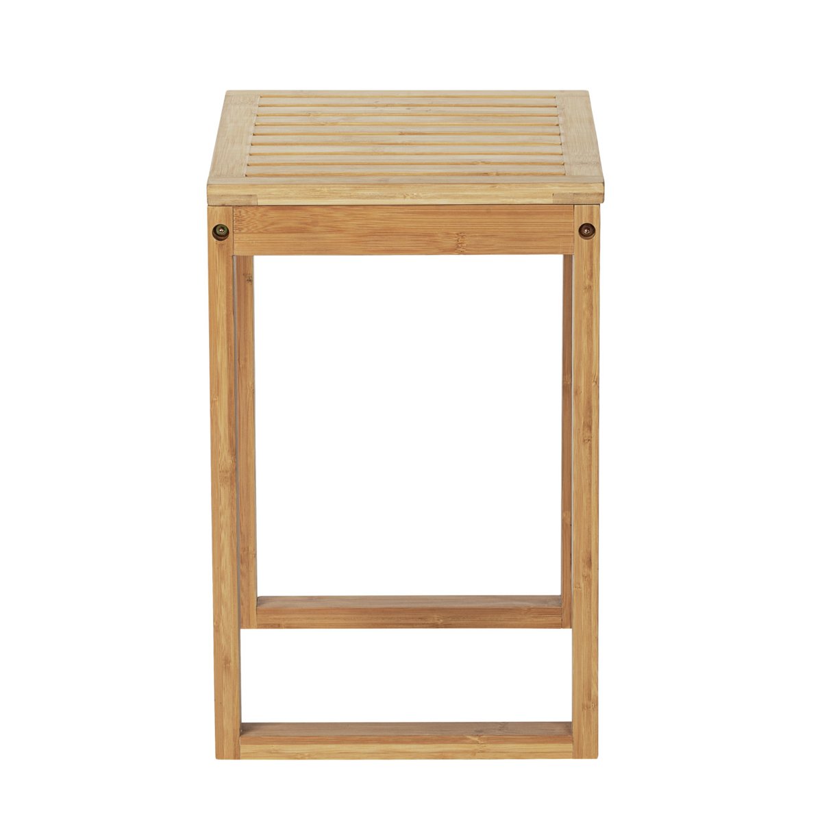 Tabouret de salle de bain en bambou BAMBUSA marron, WENKO
