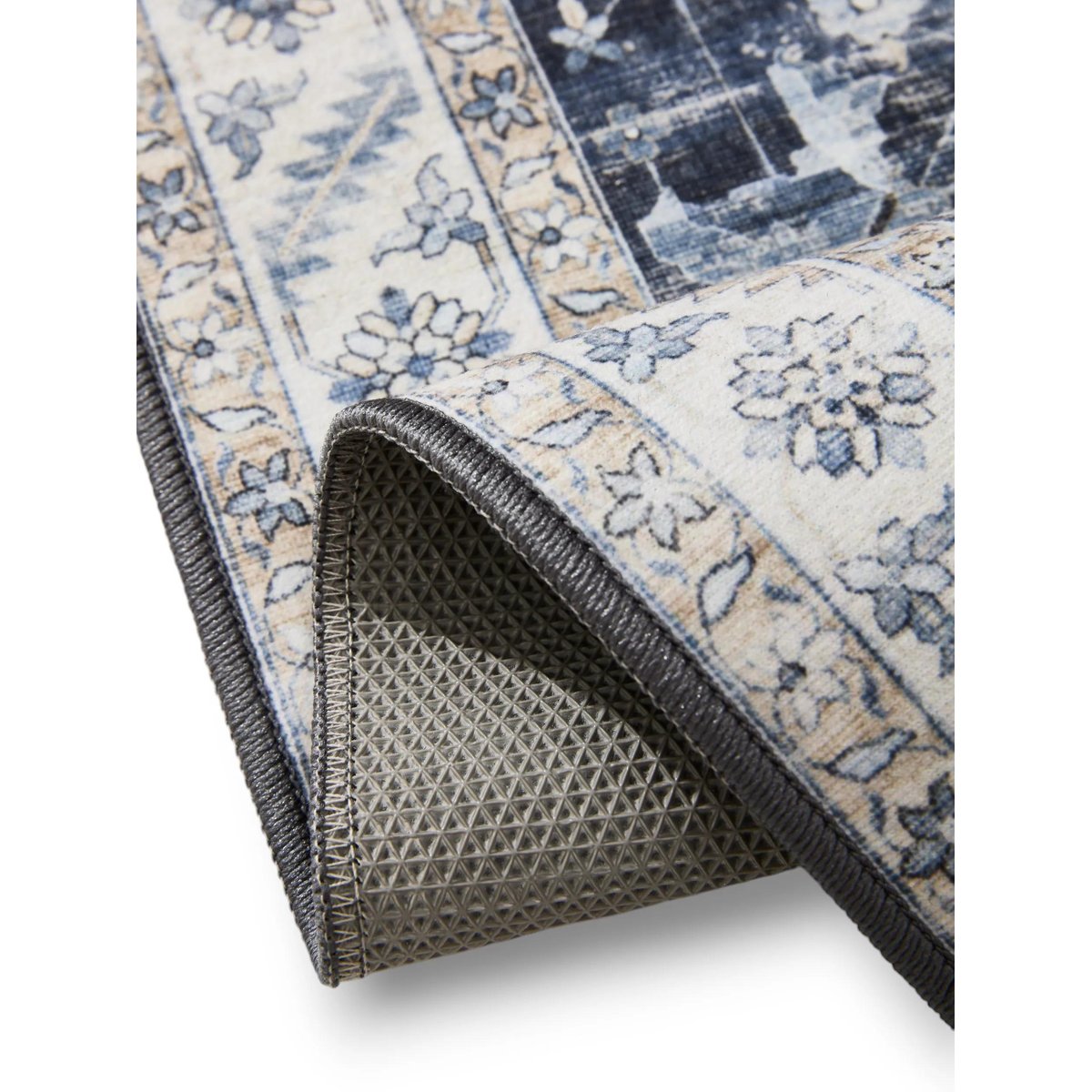 Tapis de couloir GEORGE bleu, BENUTA 