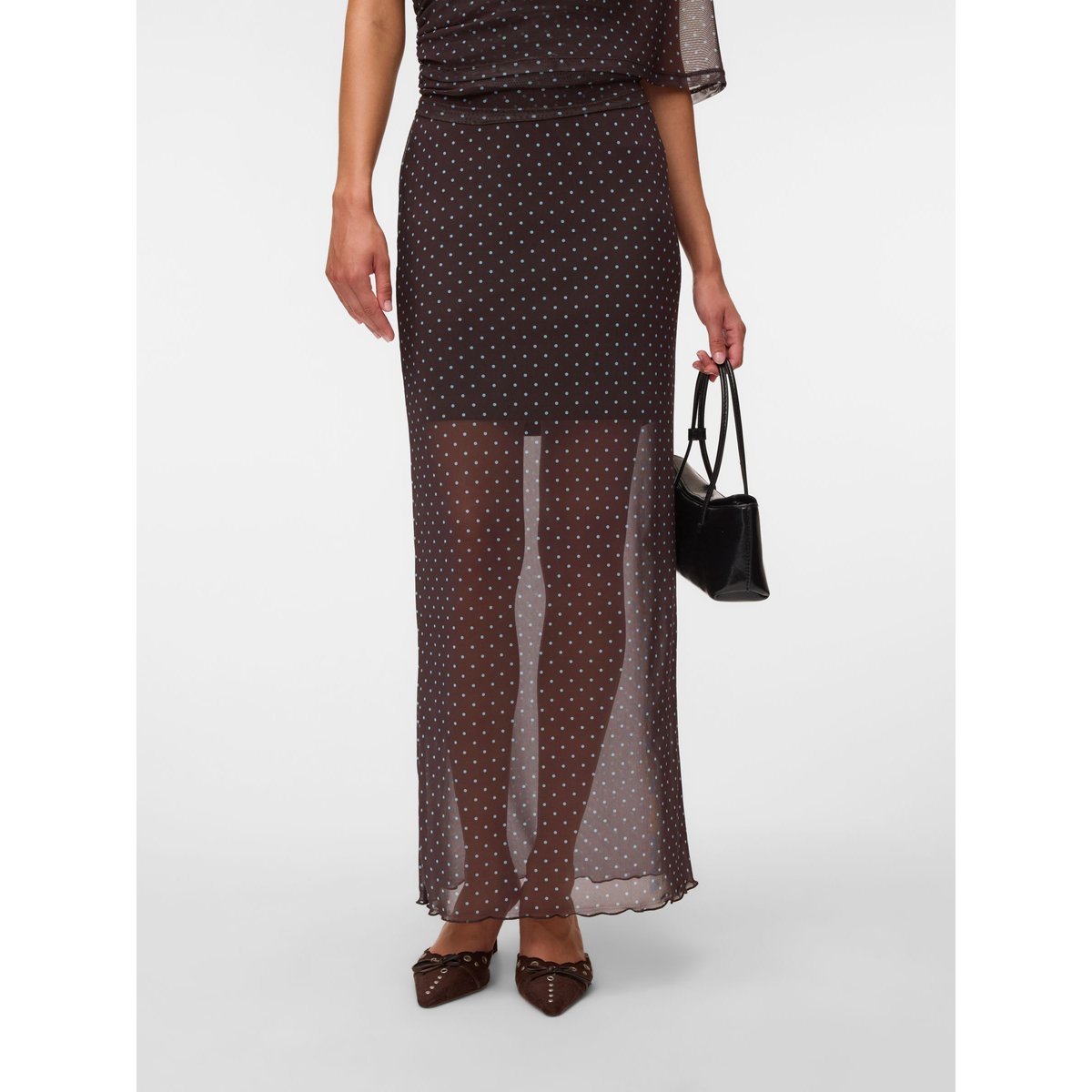 Jupe marron - chocolate torte, VERO MODA