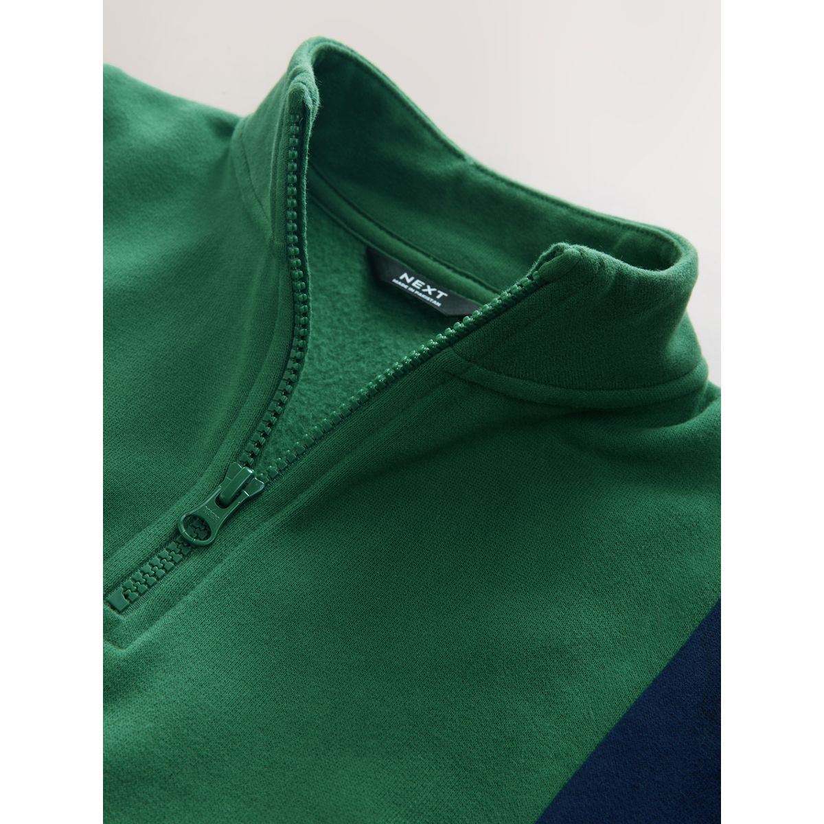 Haut semi-zippé et pantalon de jogging vert, NEXT