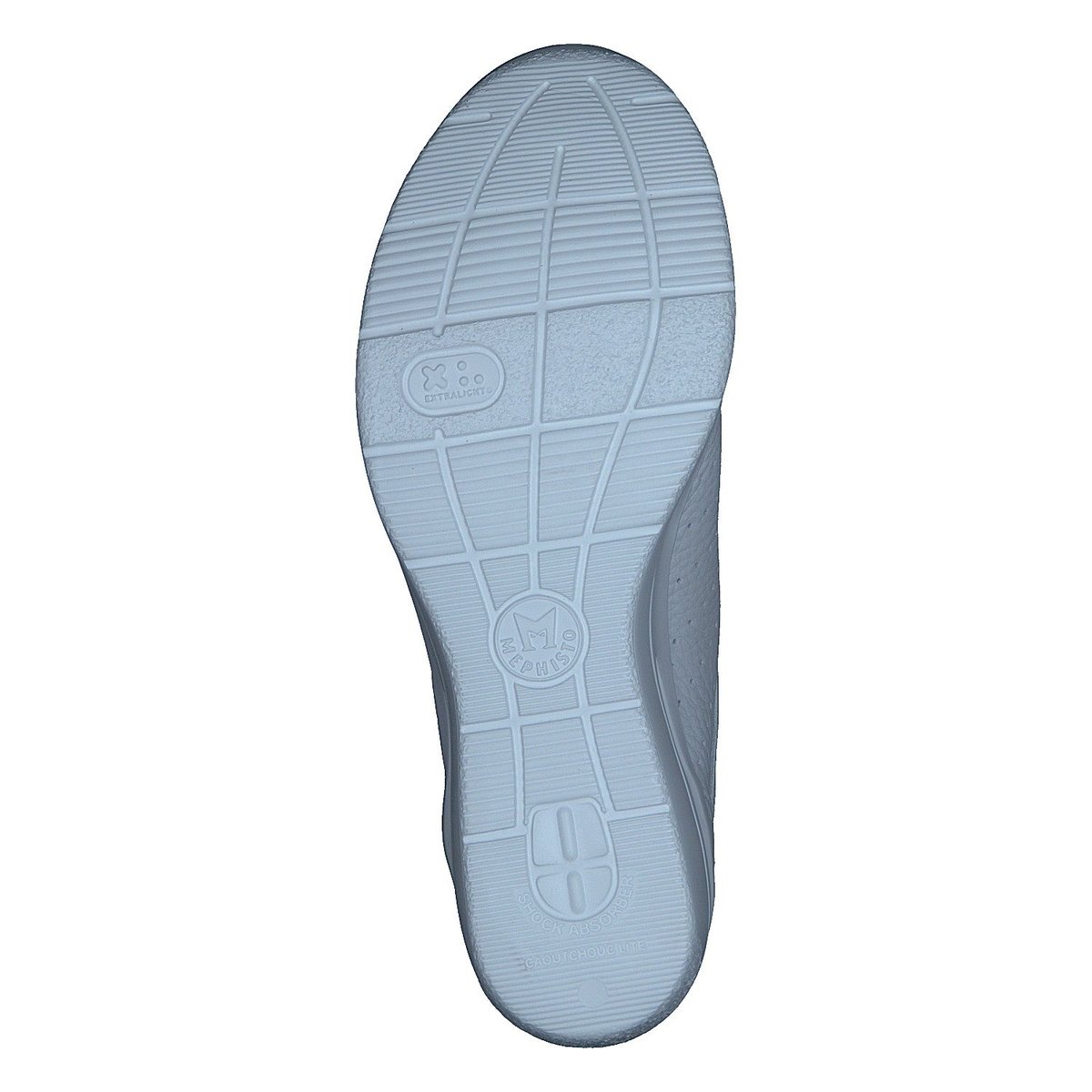 Baskets En Cuir Chris Perf blanc 5131, MEPHISTO