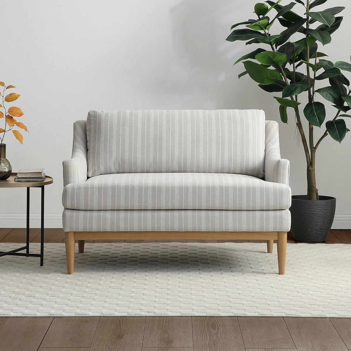 Bexley Chenille 2 Seater Accent Sofa natural, SO'HOME
