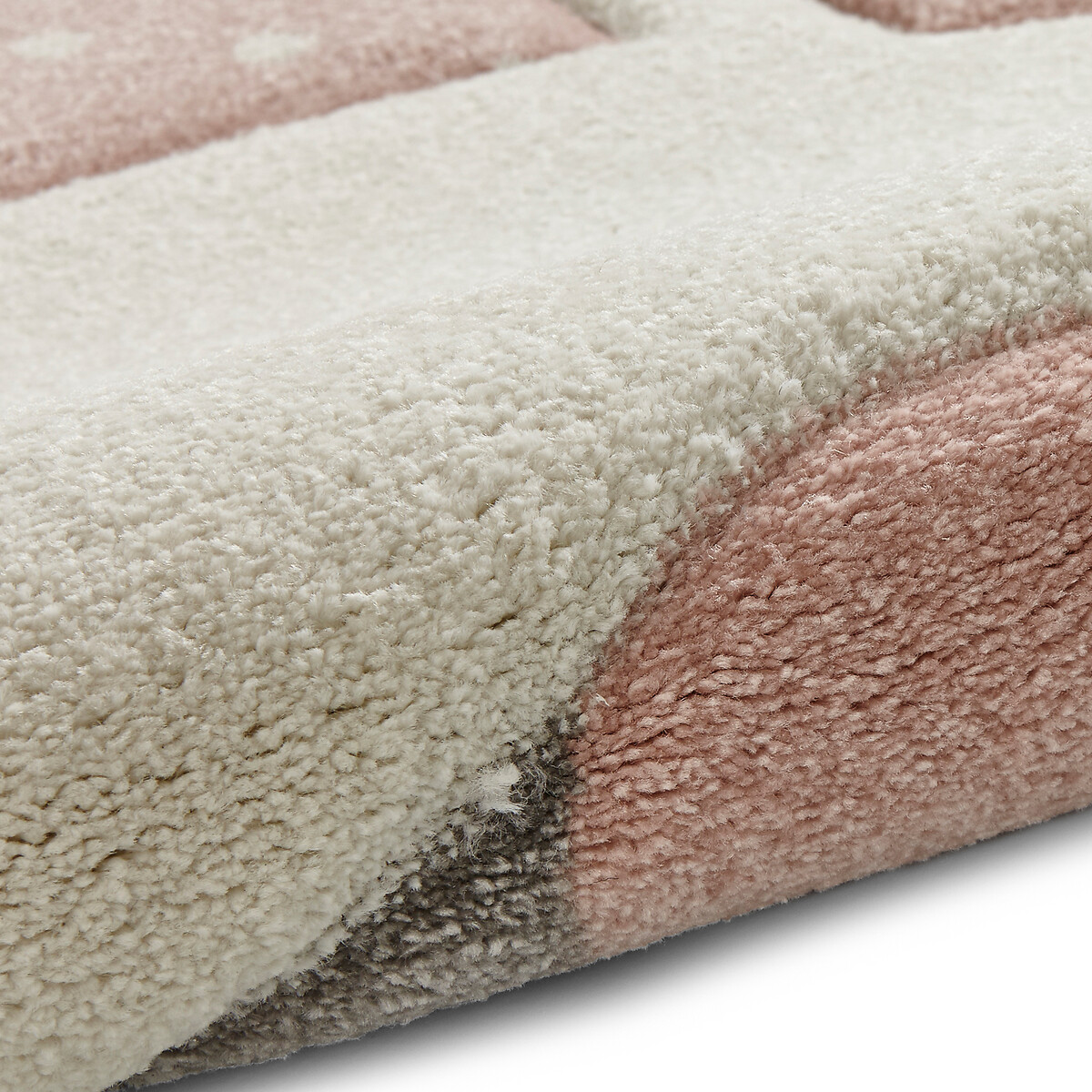 Kids Bunny Spot Patterned Rug pink, SO'HOME