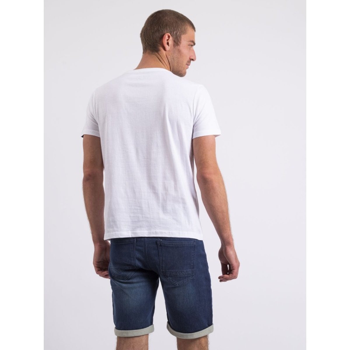T-shirt Col Rond Niroulio blanc, RITCHIE