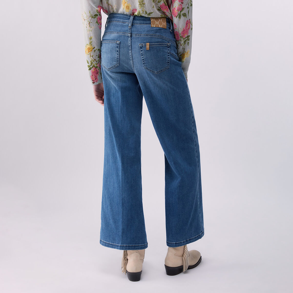 Jean évasé denim clair, LIU JO