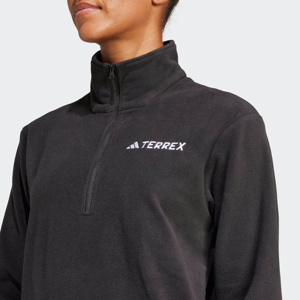 Veste Molleton Demi-Zip Multi Essentials black, adidas Performance