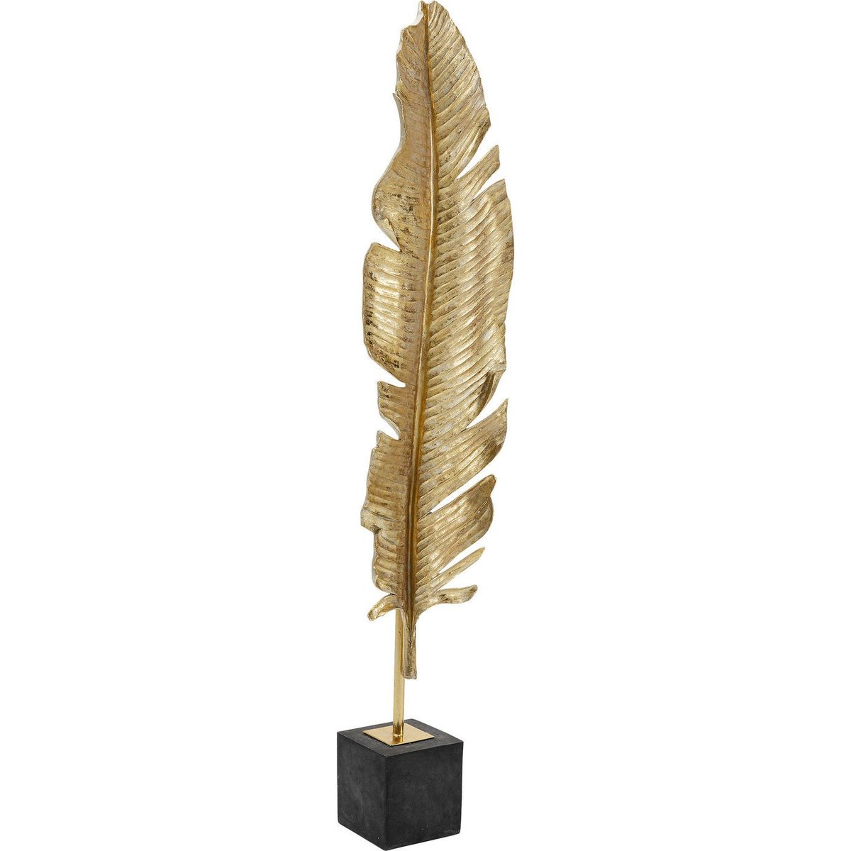 Déco plume cygne XL or, KARE DESIGN