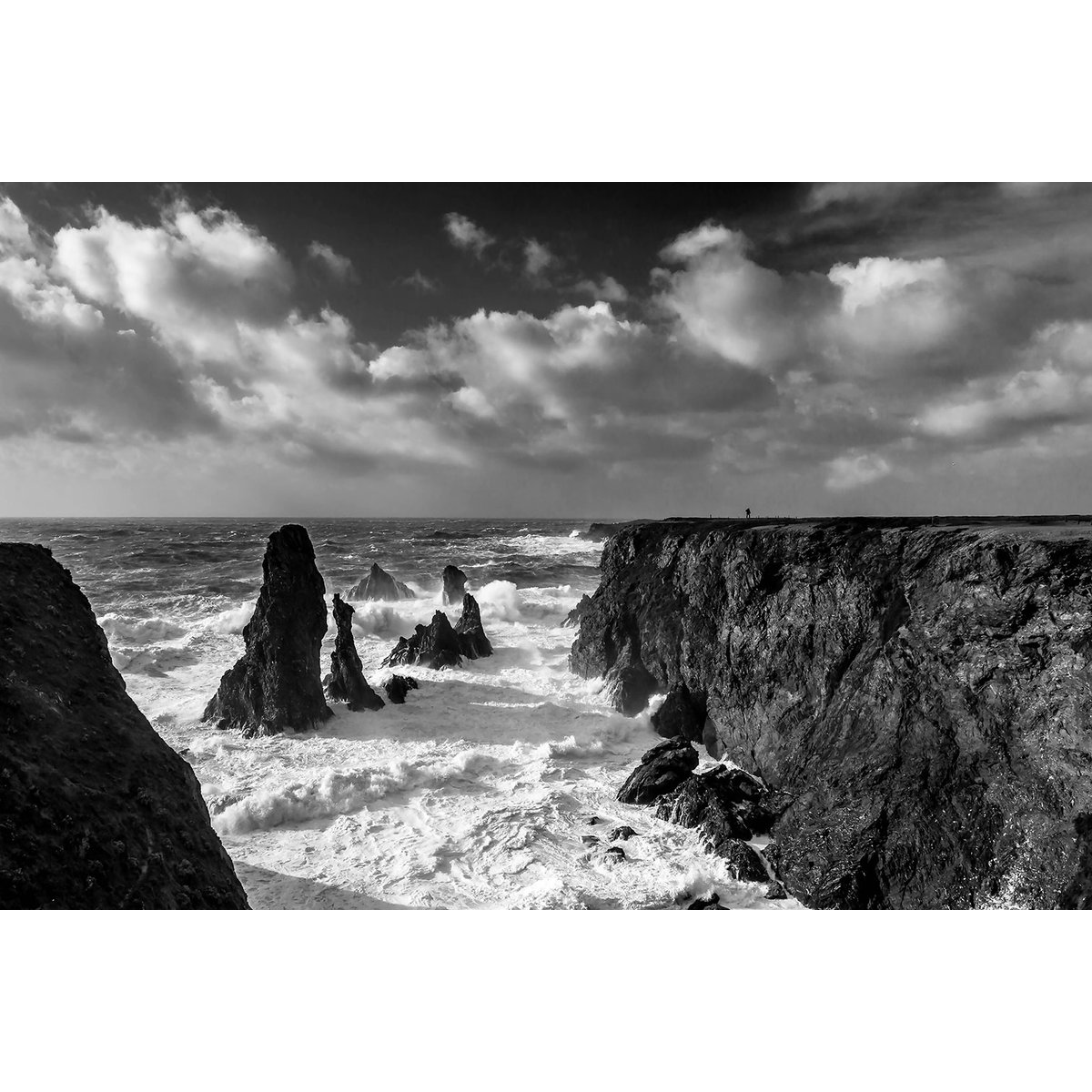 Tableau la promenade de port coton tableau alu dibond, HEXOA