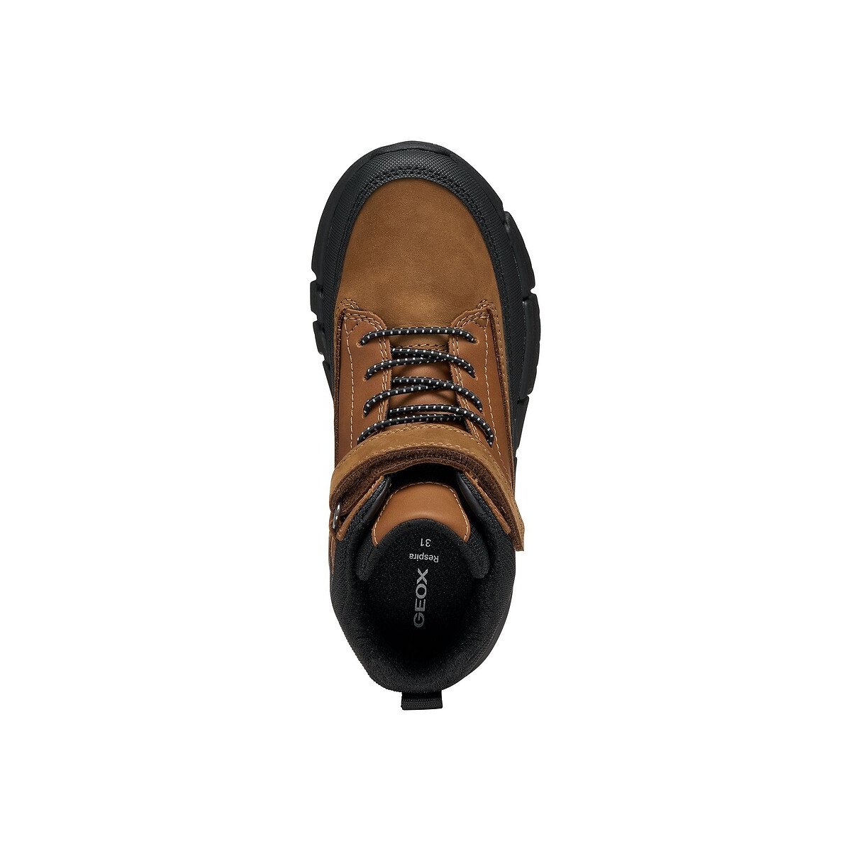 Baskets respirantes montantes, FLEXYPER marron, GEOX