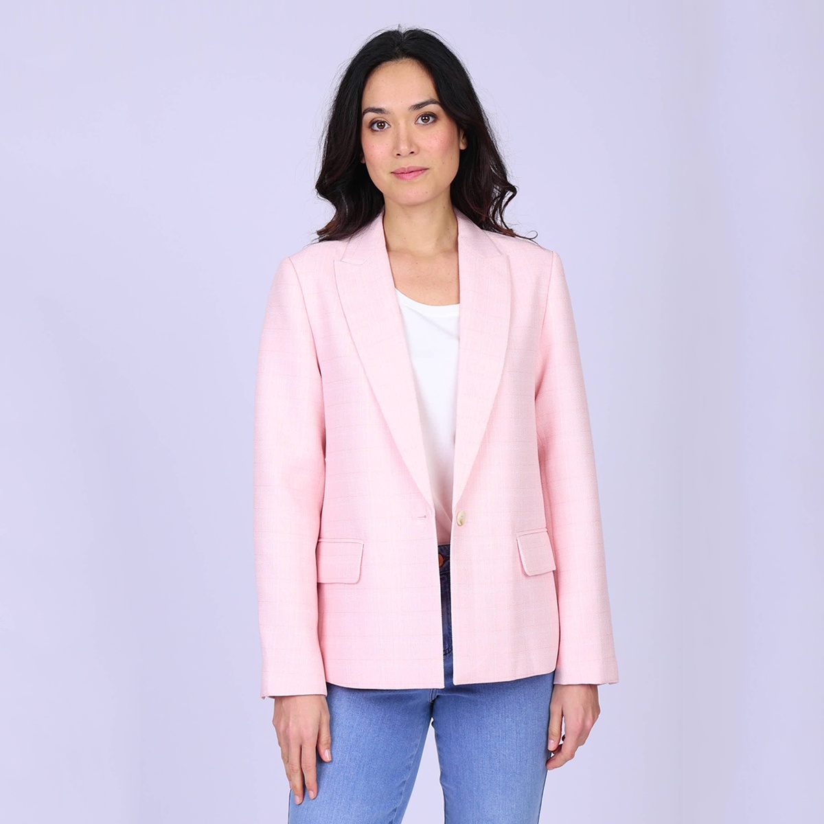 Veste blazer rose clair, MISE AU GREEN