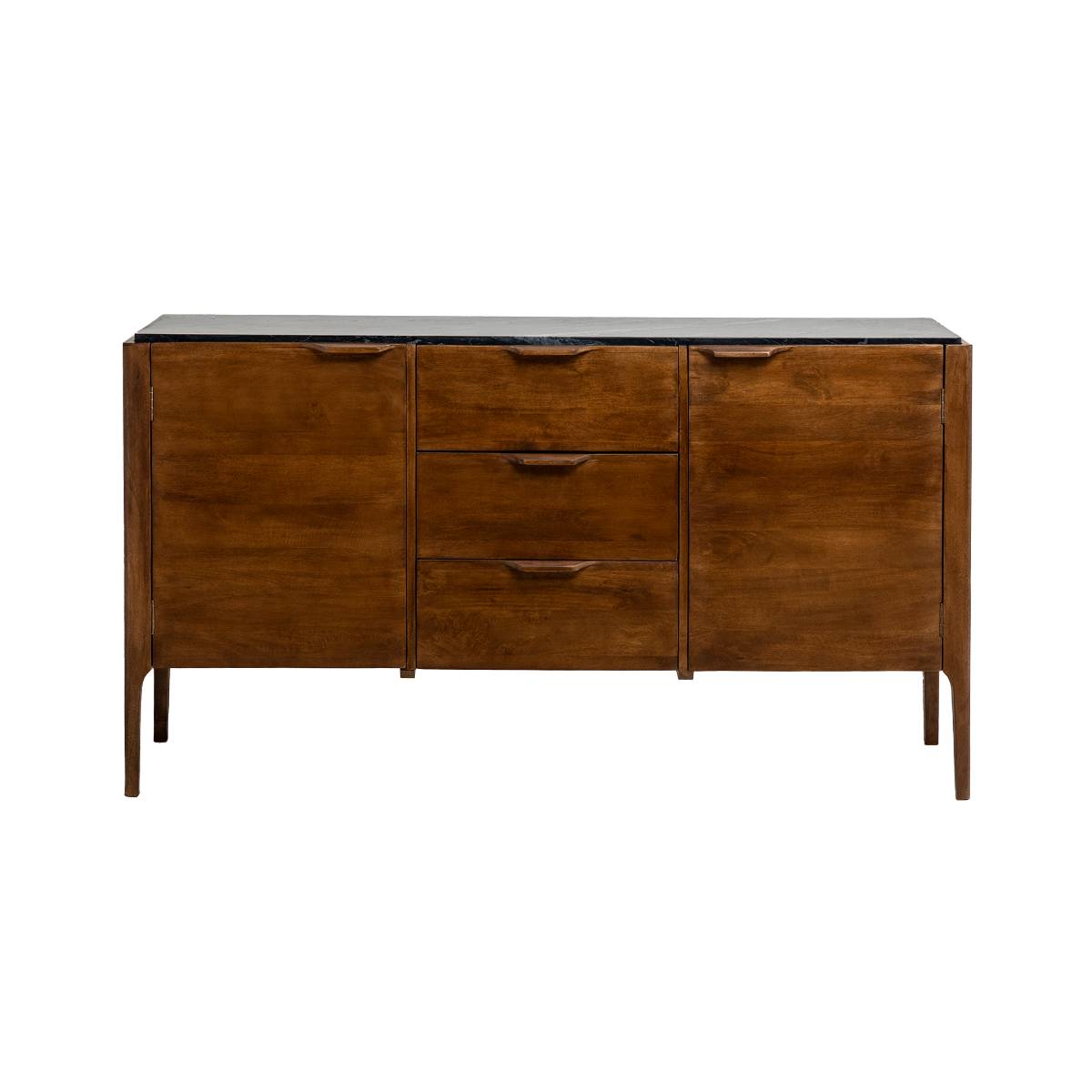 Buffet en bois de manguier ROCH bois foncé, MADE IN MEUBLES