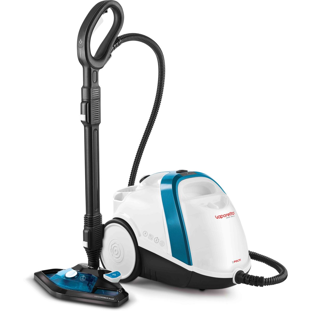 Nettoyeur vapeur traîneau vaporetto smart 100B blanc + bleu, POLTI