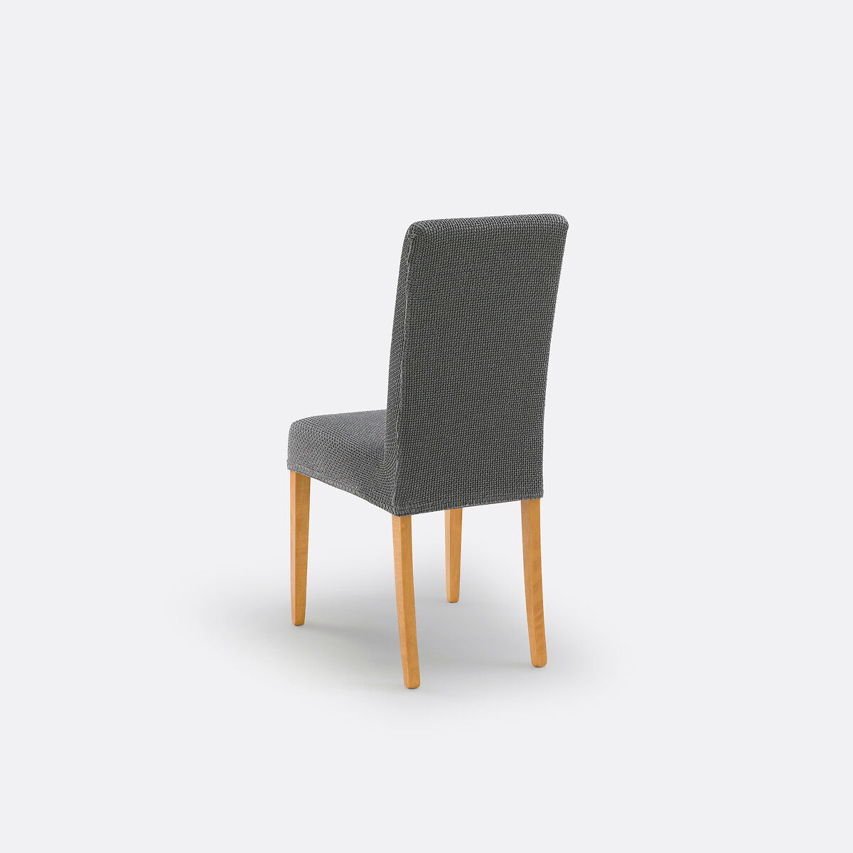 Capa extensível para cadeira, aos favos, AHMIS cinzento, SO'HOME