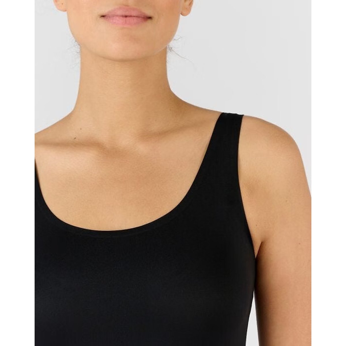 Débardeur Climatyl effet seconde peau noir, DAMART