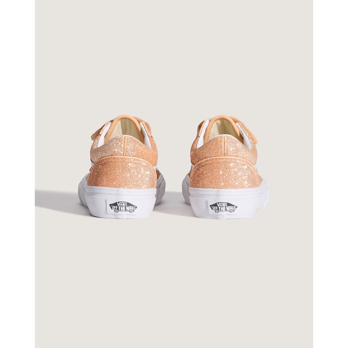 Baskets à scratchs OLD SKOOL V rose, VANS