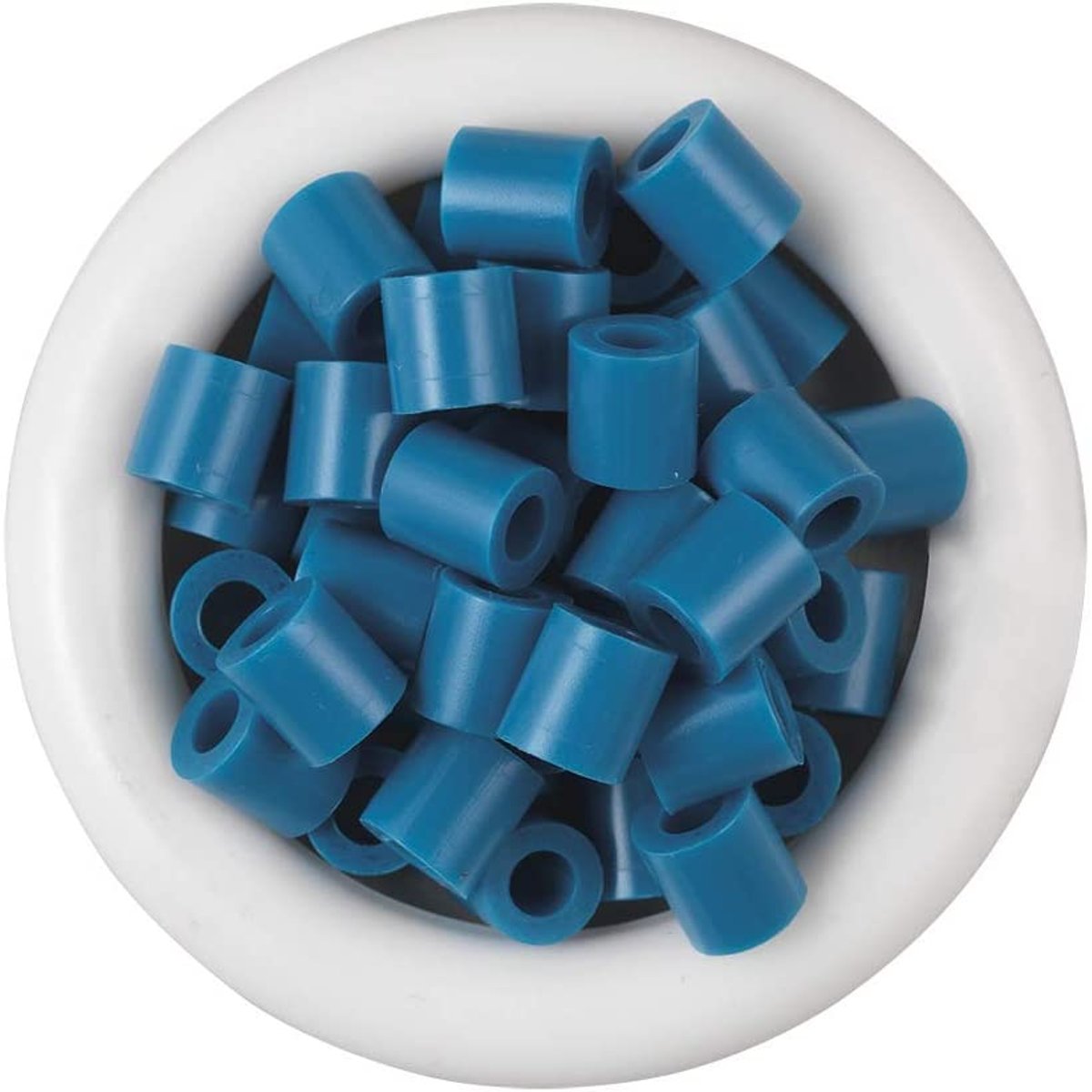 Sachet 1000 perles plastique bleu, HAMA