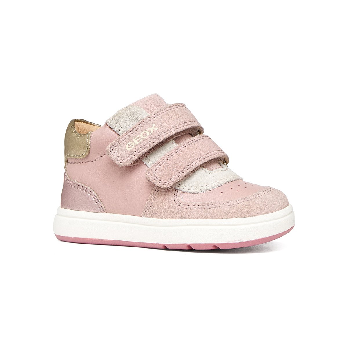 Premiers Pas B BIGLIA rose/or clair, GEOX