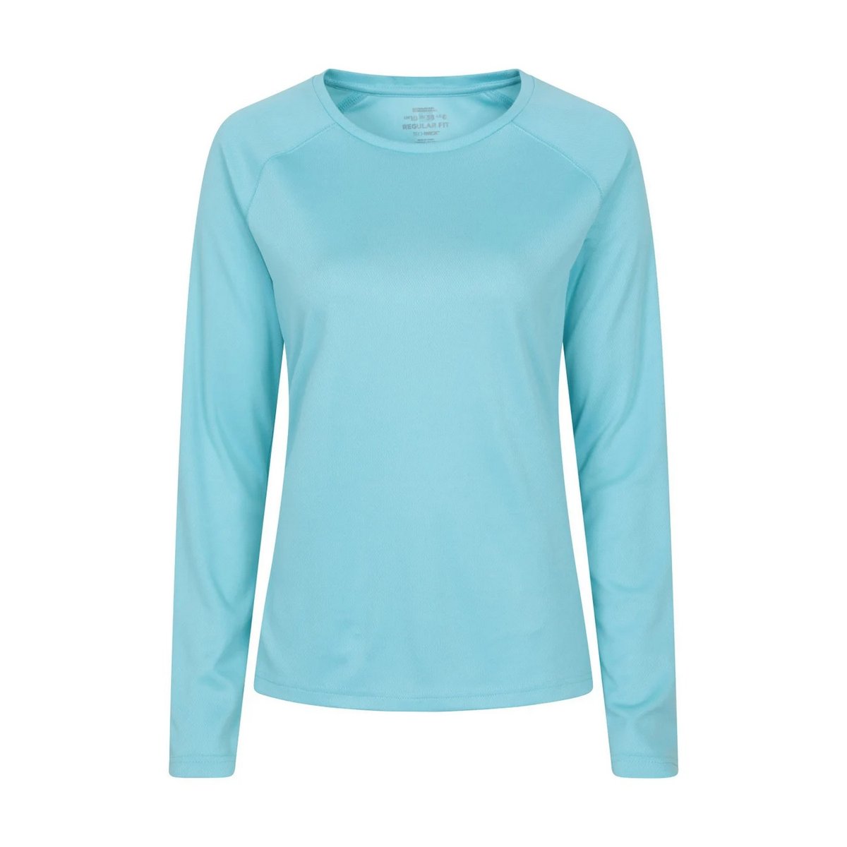 Haut uni manches longues ENDURANCE bleu clair, MOUNTAIN WAREHOUSE