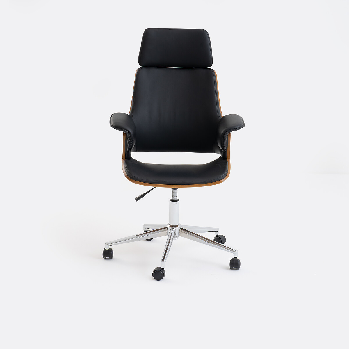 Silla de oficina con ruedas, SERION negro, LA REDOUTE INTERIEURS