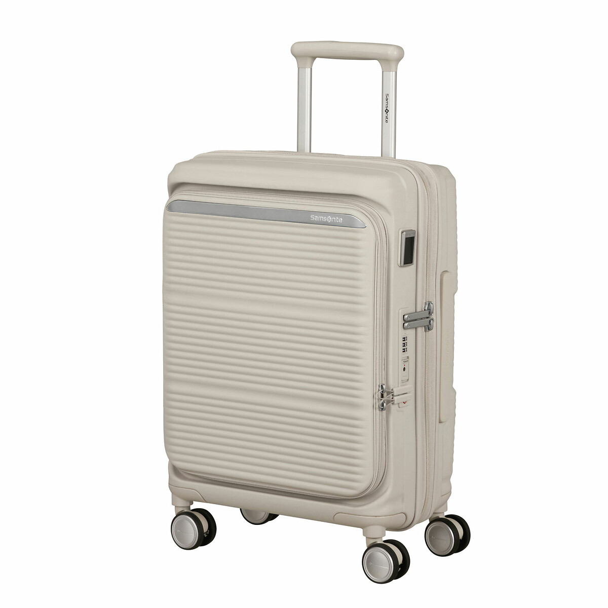 Mala de Cabine Paralux HS 55cm 4 Rodas Expansível, 40L, Samsonite cinzento, SAMSONITE