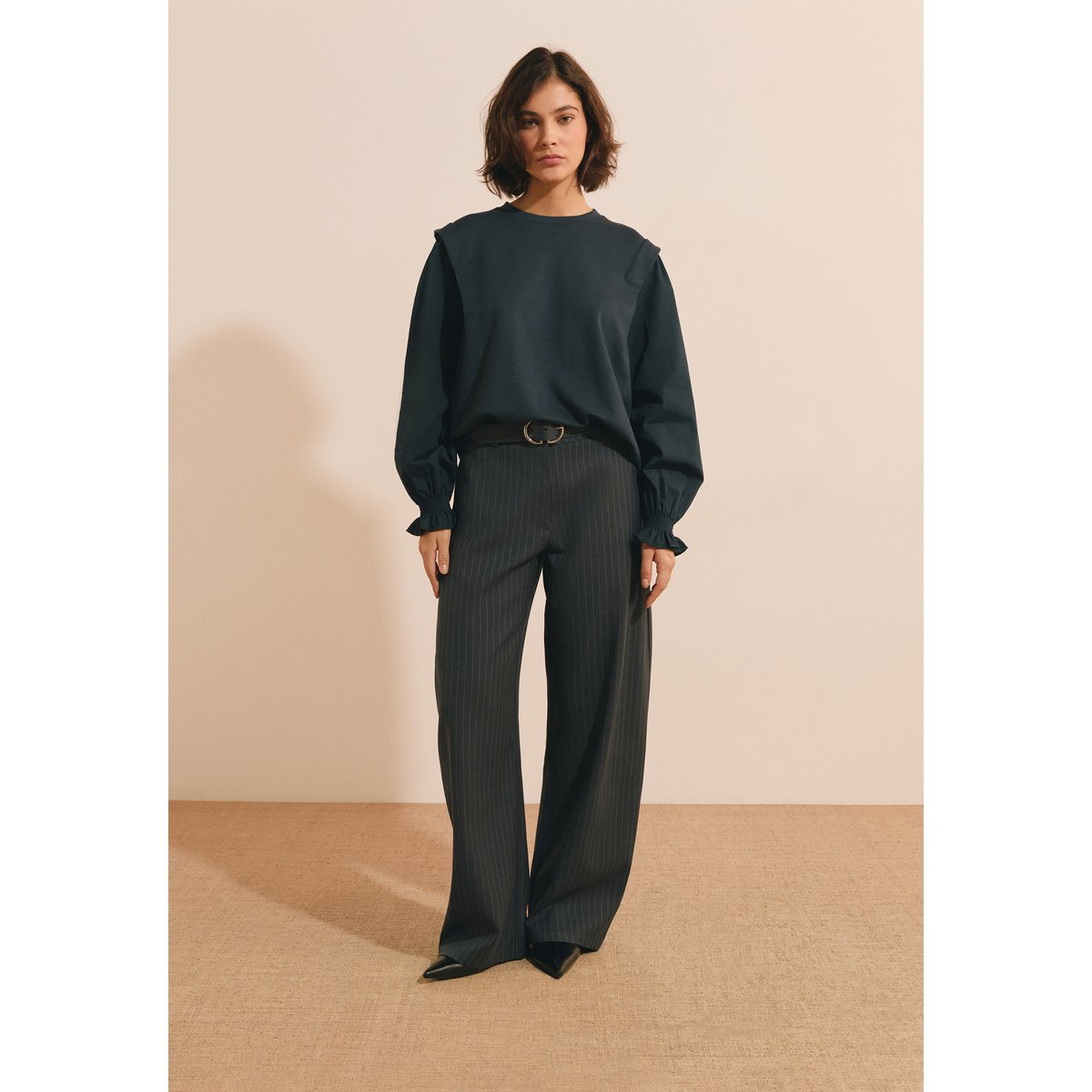 ETAM SWEATSHIRT ANNA - TSHIRT ML encre, ETAM