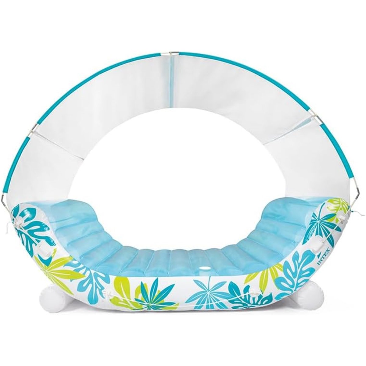 Tropical Canopy Lounge bleu et blanc, INTEX