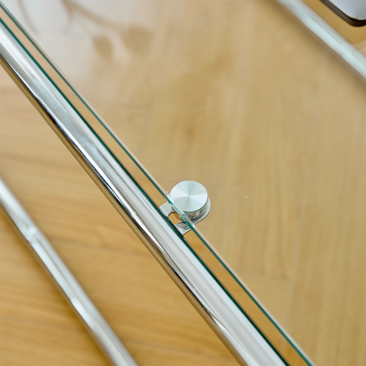 Table basse, verre trempé, rectangulaire, LOHJA transparent, NORDLYS