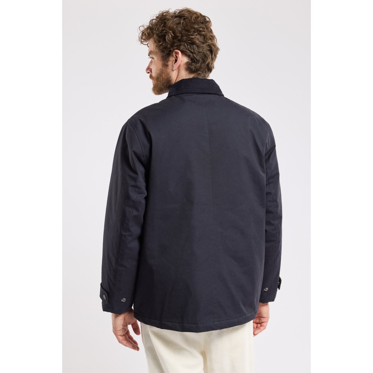 Veste matelassée HERITAGE en coton pour homme rich navy, ARMOR-LUX