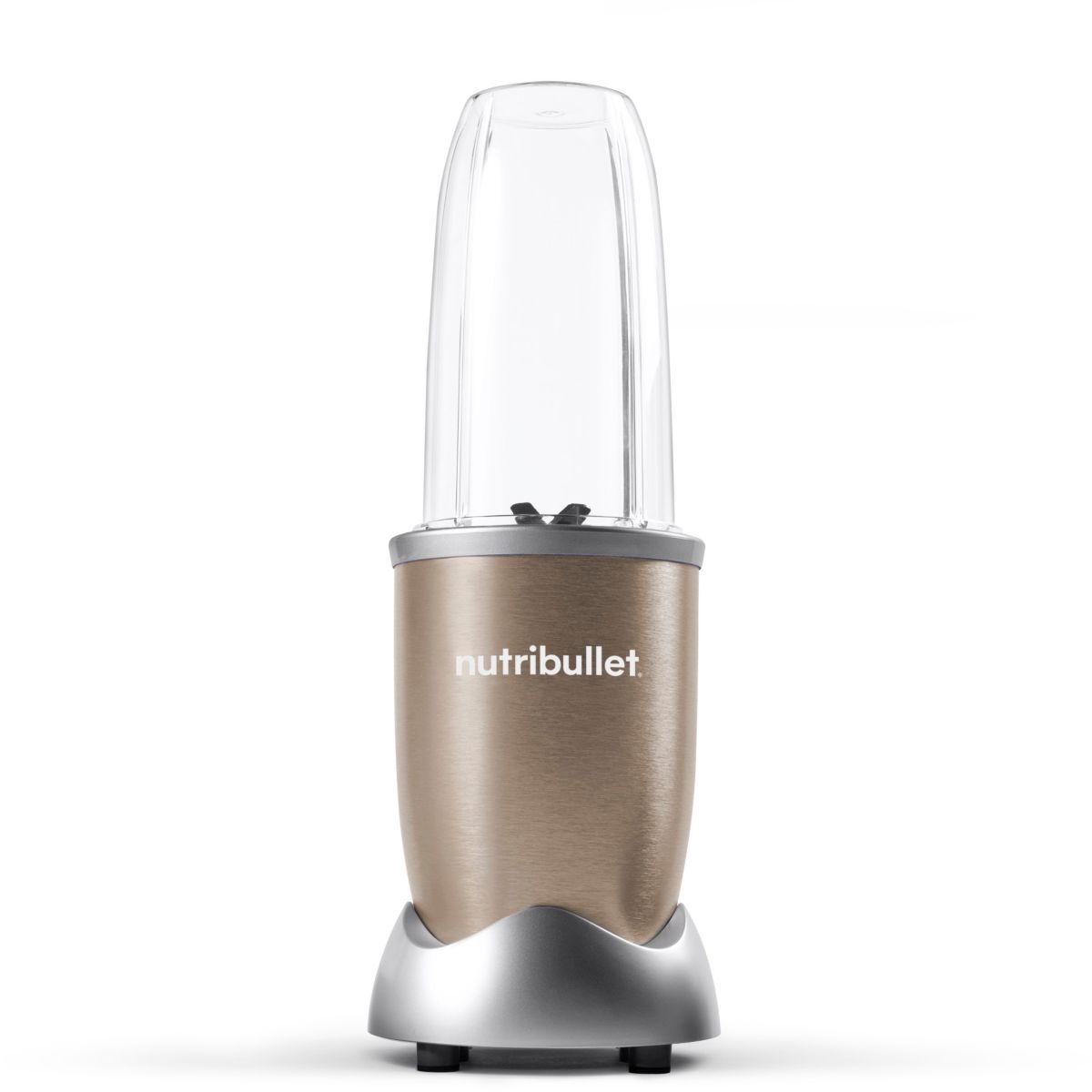 Blender NB907CP Pro 900 champagne 3 accessoires marron, NUTRIBULLET