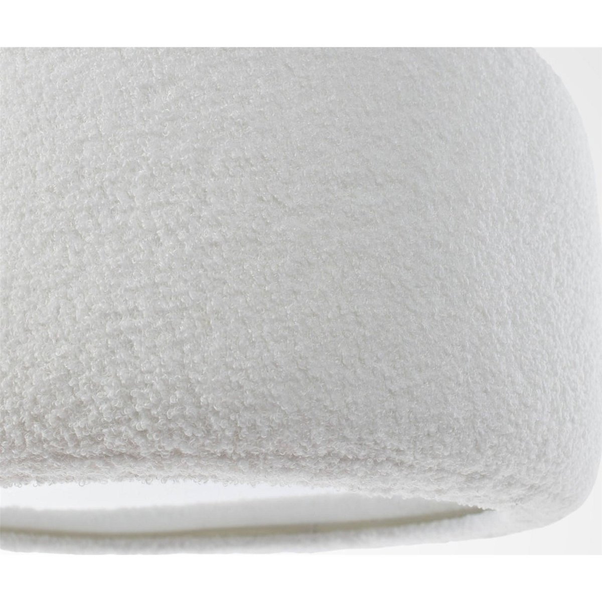 Suspension ronde en tissu peluche chambre enfant Cloud blanc nuage doux peluche, BPS KONCEPT