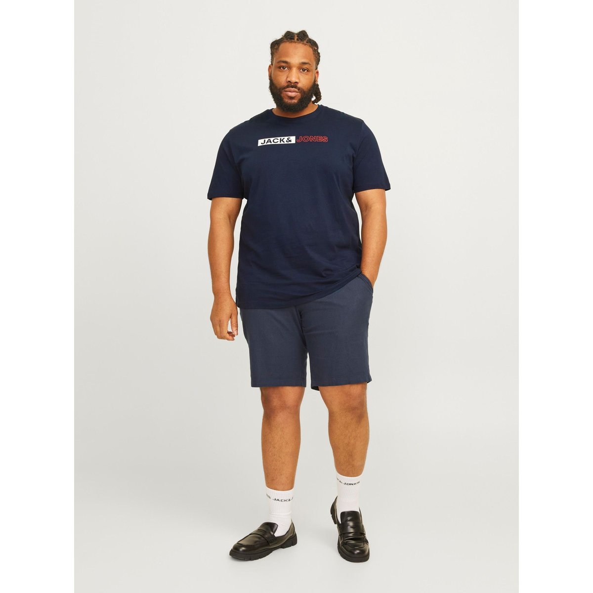 T-Shirt navy blazer 1, JACK & JONES