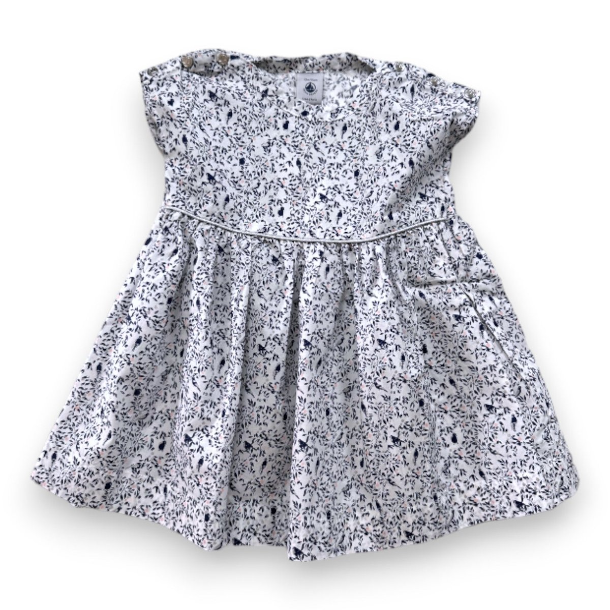 Robe bébé - Très bon état blanc, PETIT BATEAU
