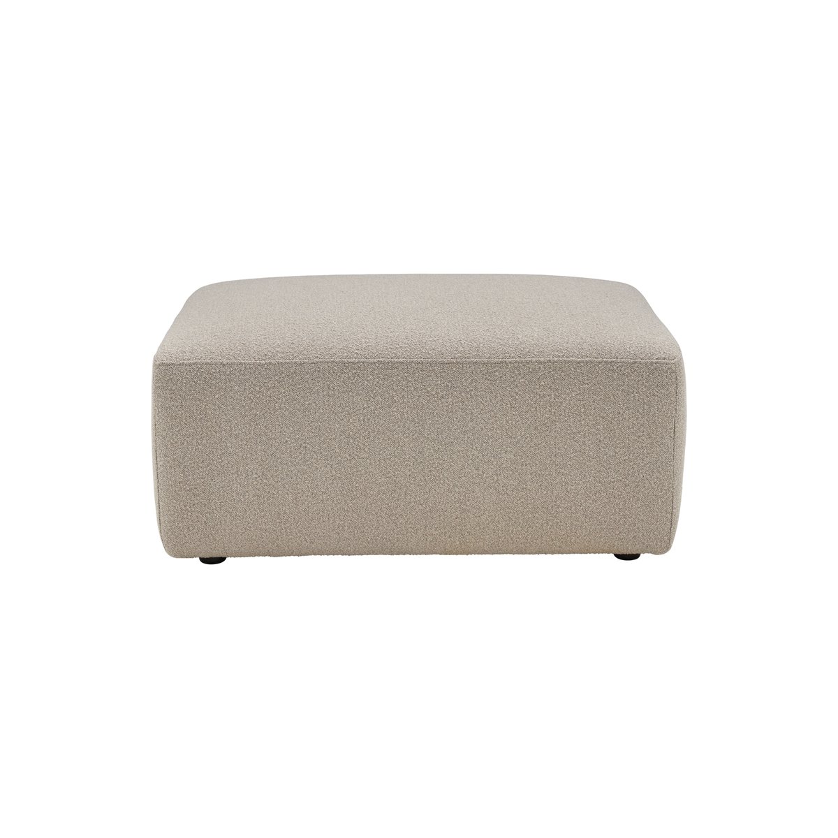 Pouf pour canapé modulable tissu - PIXEL naturel, CAMIF