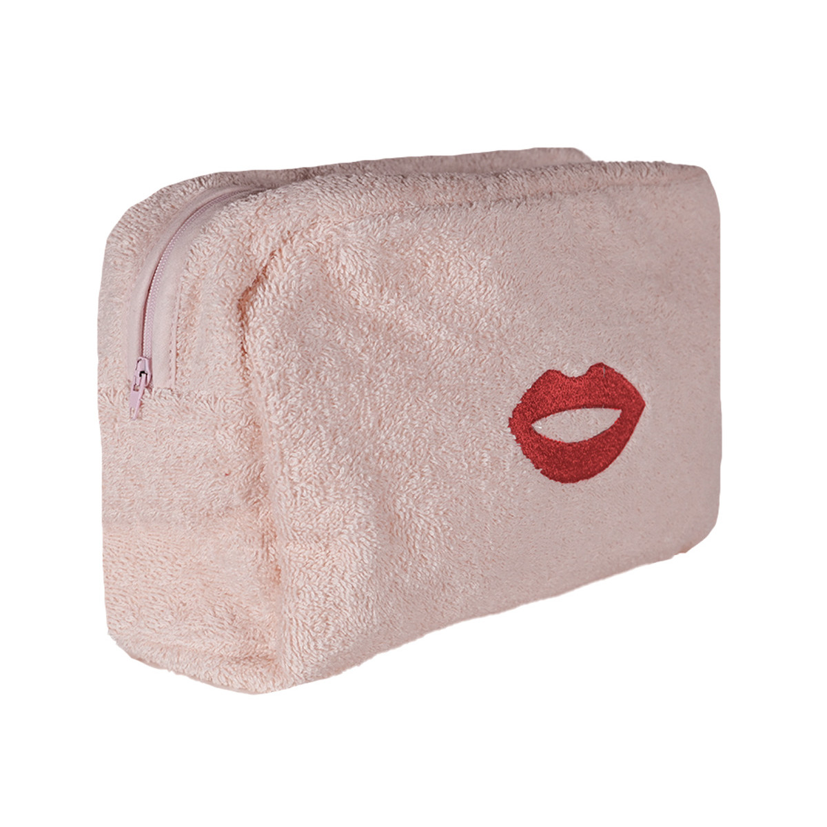 Trousse de toilette brodée MADAME pétale, SENSEI MAISON