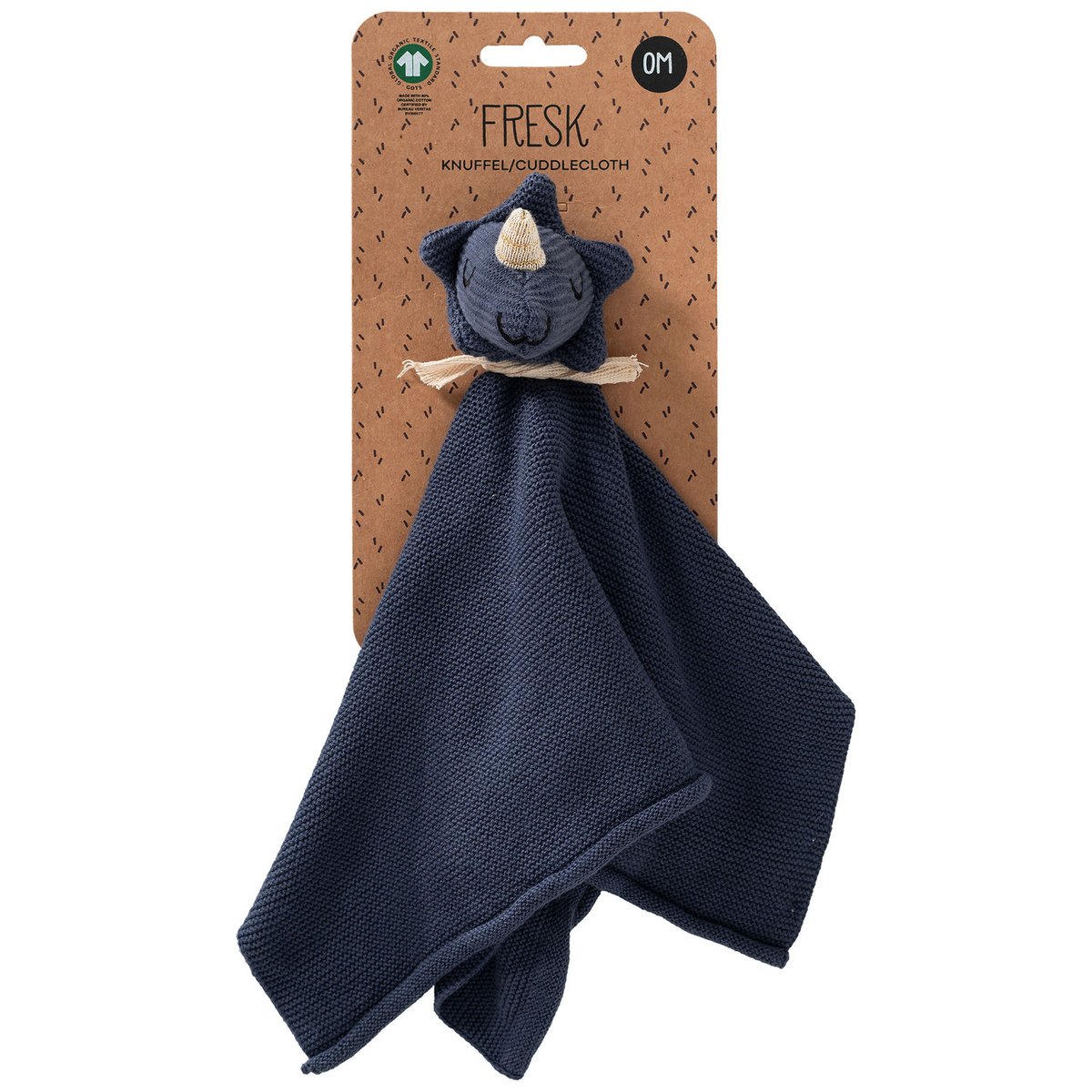 Doudou plat bleu, FRESK