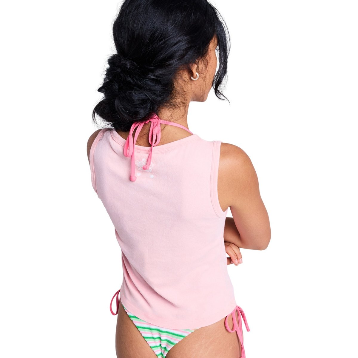 T-Shirt, manches courtes, col rond, . rose candy pink, ROXY