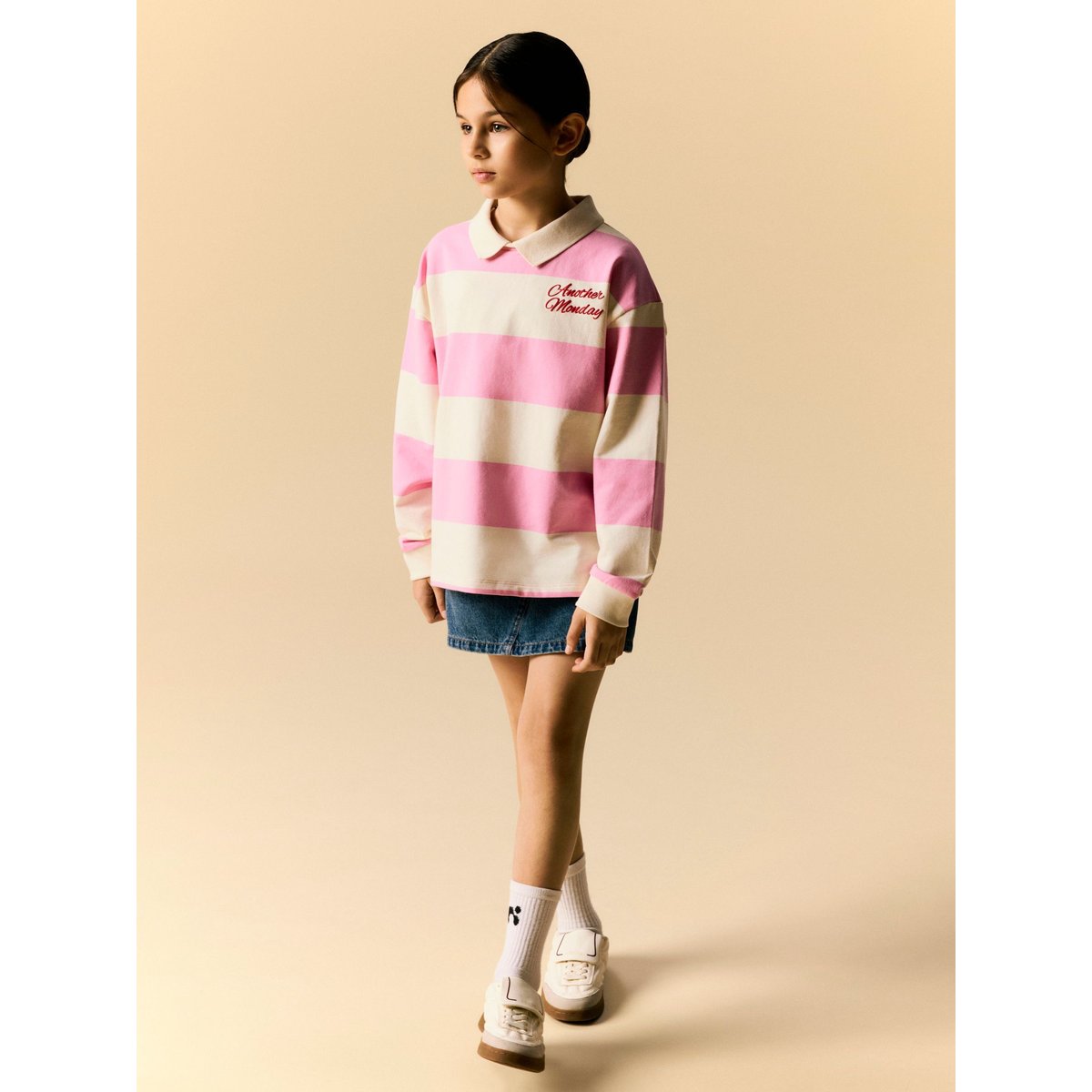 Sweat-Shirt violet - begonia pink1, NAME IT