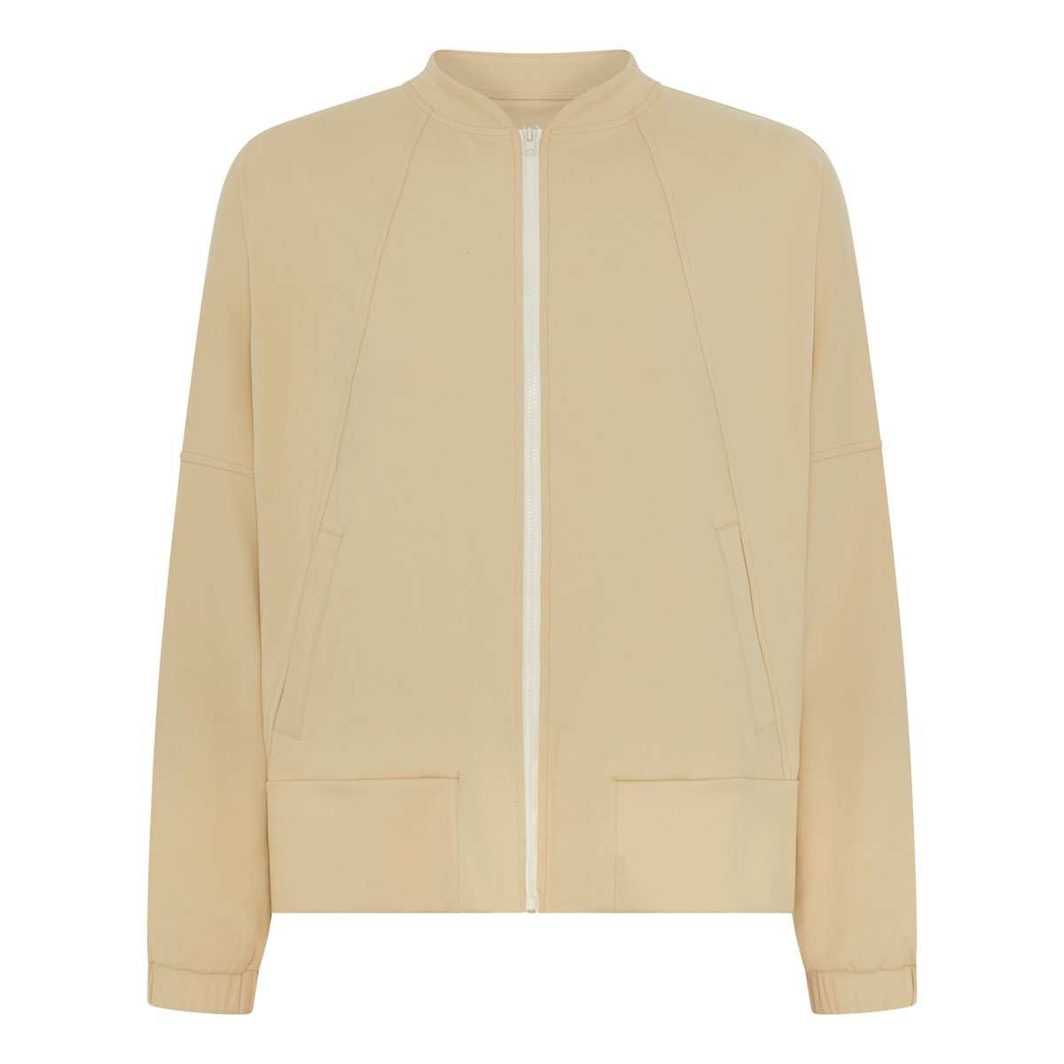 Veste de sport femme Leila Avec poches fermeture éclair beige naturel, BORN