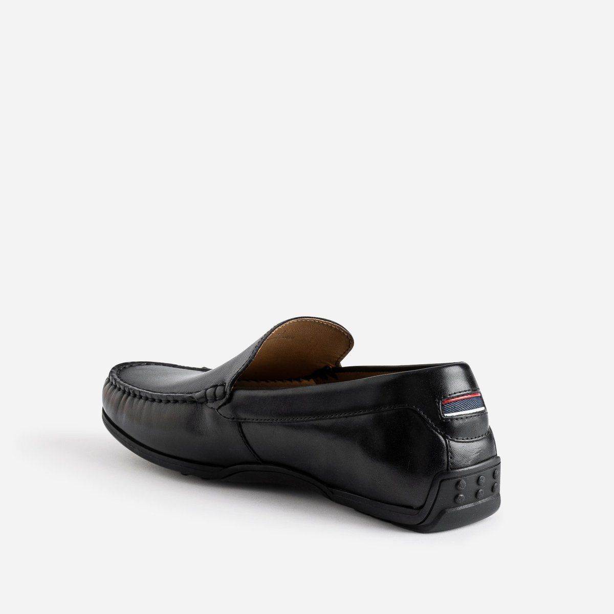 Mocassin en cuir WODYA noir, ERAM