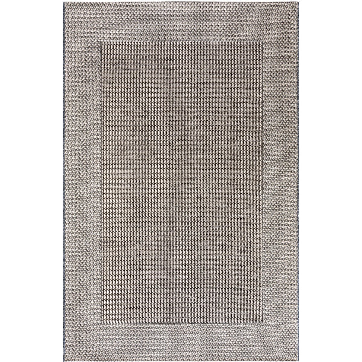 Tapis d'extérieur & intérieur RIVER beige/bleu, BENUTA