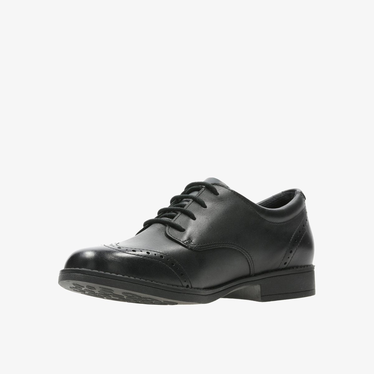 Derbies Cuir Coupe Large SAMI WALK Y noir, CLARKS