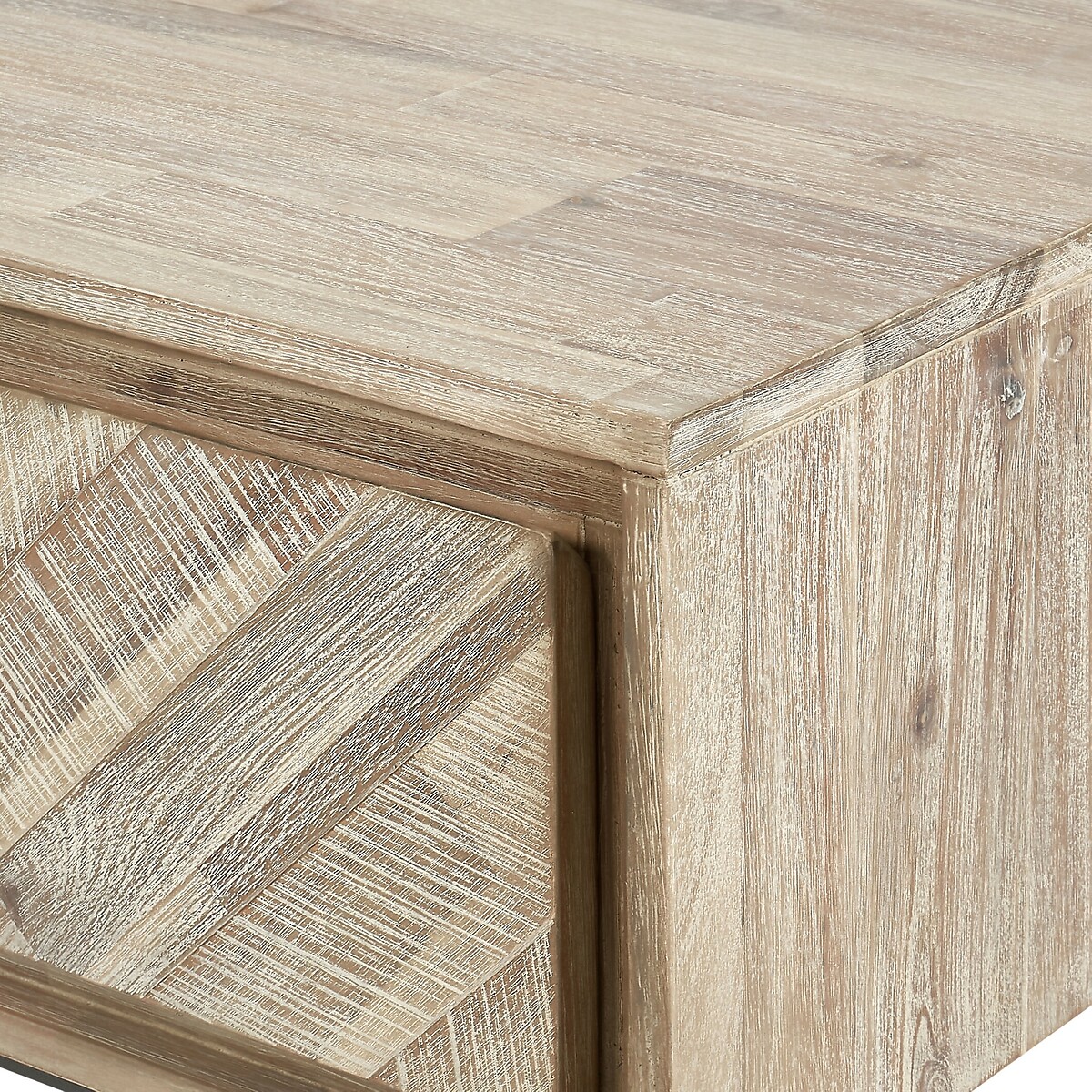 Marea Sand Wash Wood Storage Coffee Table acacia, ÉDITÉ
