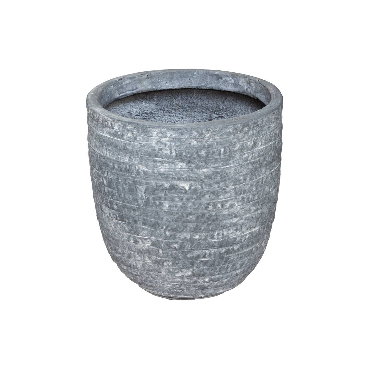 Set de 3 pots gris, ATMOSPHERA