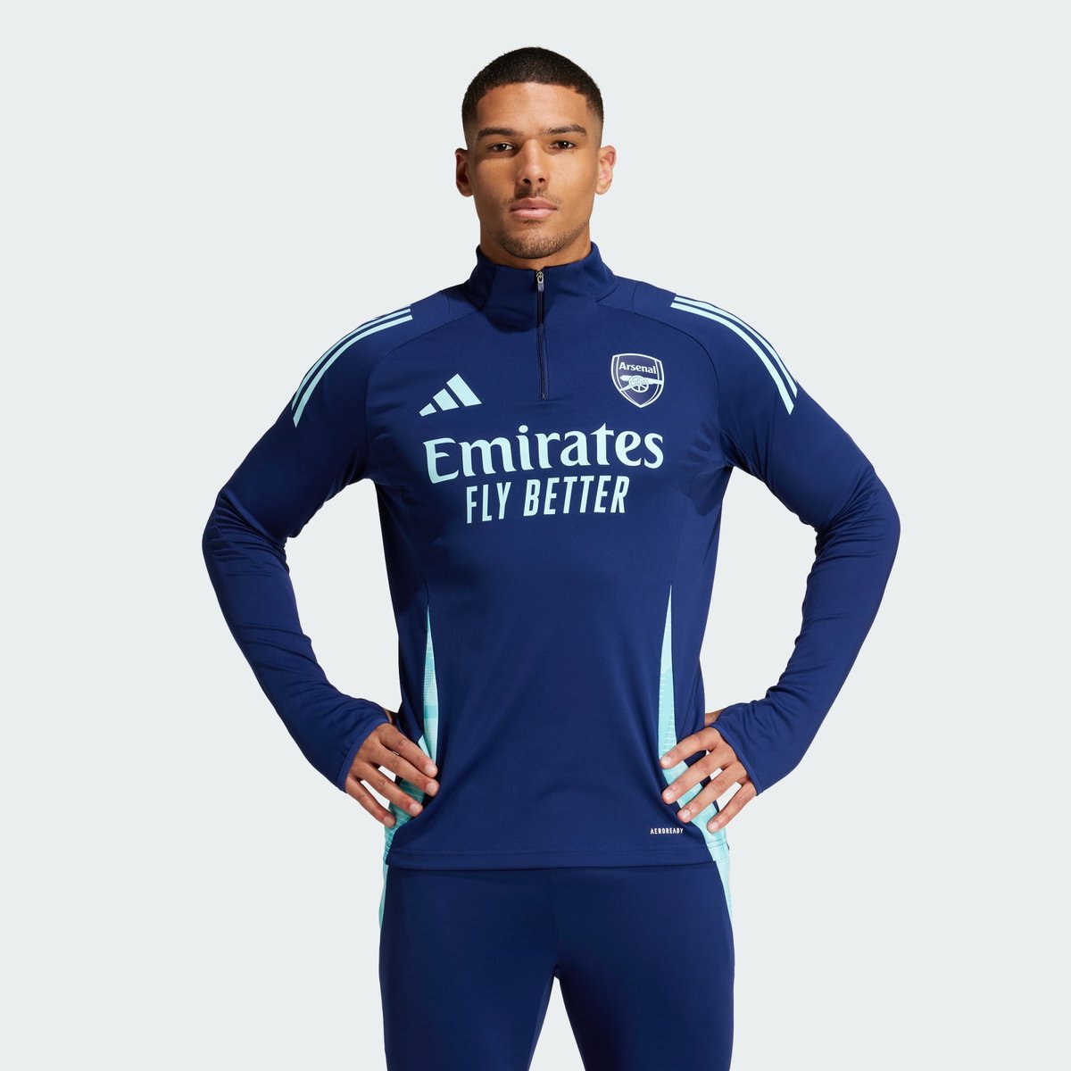 Haut d'entraînement Arsenal Tiro 24 night sky, adidas Performance